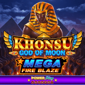 MEGA FIRE BLAZE™: KHONSU GOD OF MOON™ POWERPLAY JACKPOT™