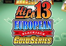 HiLo 13 European Blackjack Gold