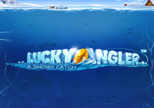 Lucky Angler: A Snowy Catch