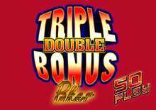 Triple Double Bonus Poker 50Hand