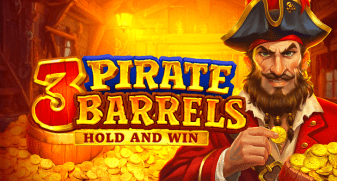 3 Pirate Barrels: Hold and Win