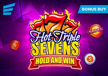 Hot Triple Sevens Hold & Win