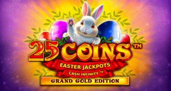 25 Coins Grand Gold Edition Easter Jackpots