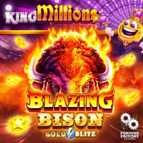 Blazing Bison Gold Blitz King Millions