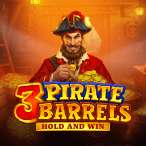 3 Pirate Barrels: Hold and Win