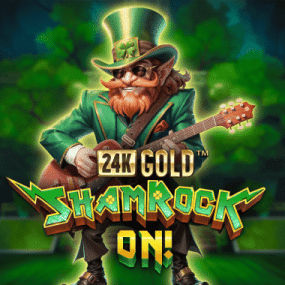 24k Gold ShamRock On