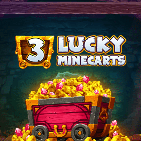 3 Lucky Minecarts: Hold and Win