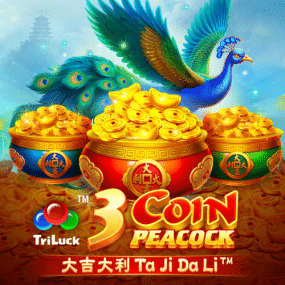 3 Coin Golden Peacock