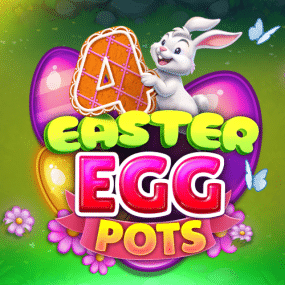 4 Easter Egg Pots