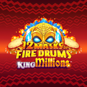 12 Masks of Fire Drums King Millions