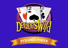 Pyramid Deuces Wild Poker